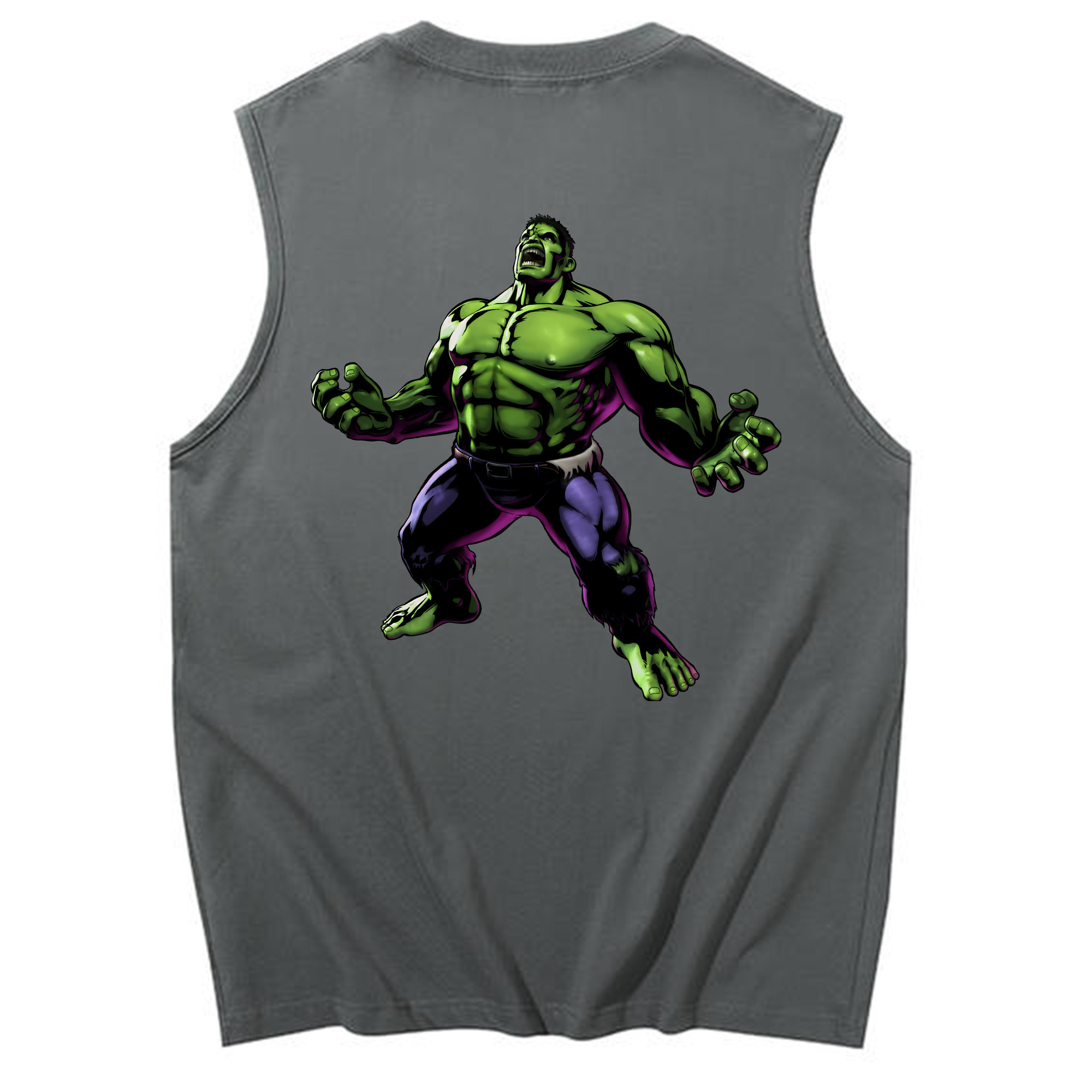 （画像用） アベンジャーズ The Avengers コットン100％タンクトップ（背面プリント）